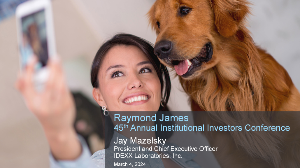 IDXX 기업 분석, IDEXX Laboratories, Inc. 반려 동물이 늘어날수록 성장하는 기업