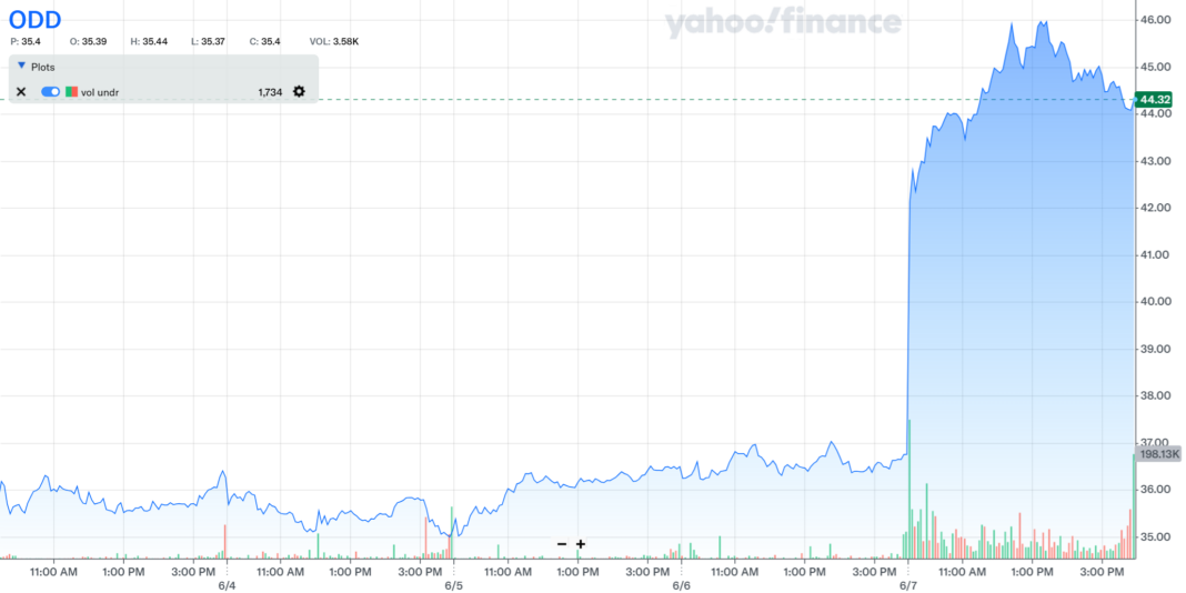 Oddity Tech(ODD) 실적 발표, 가이던스 상향에 반응하는 주가