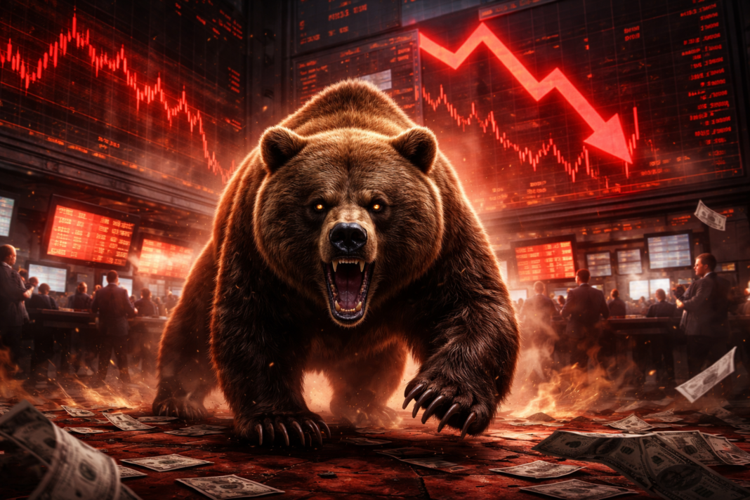 진짜 조정의 시장