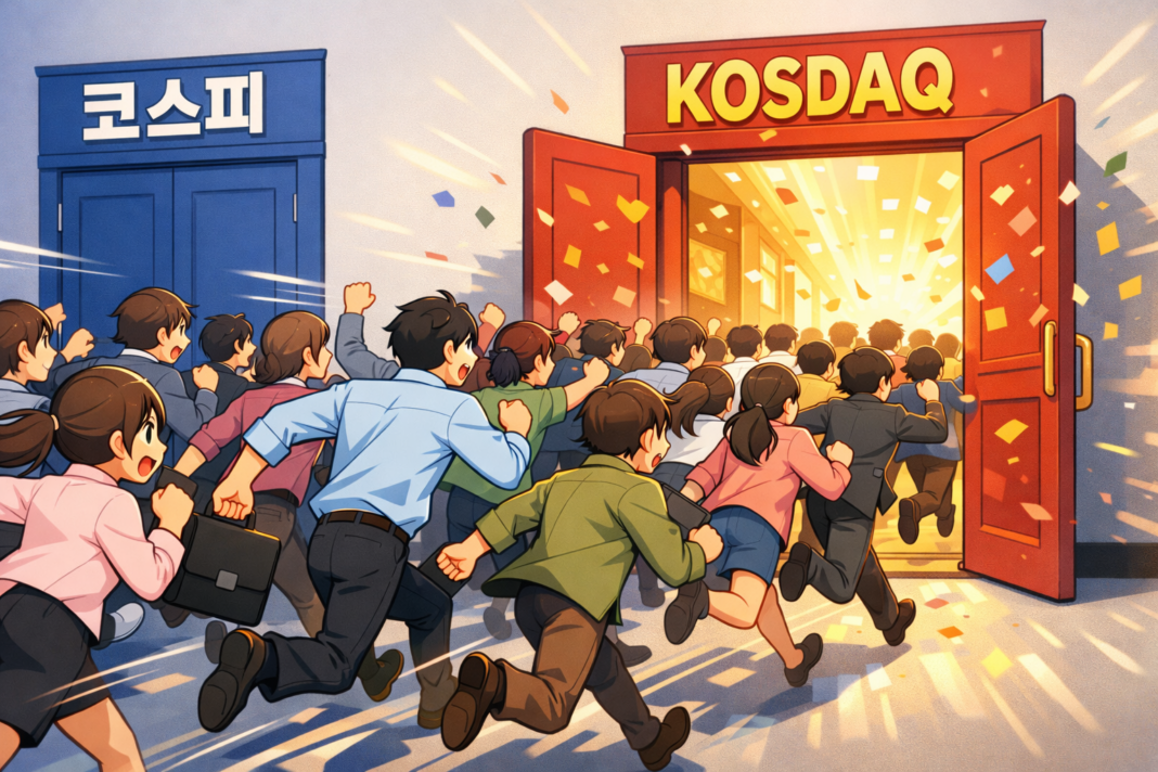 코스닥으로 돌격!